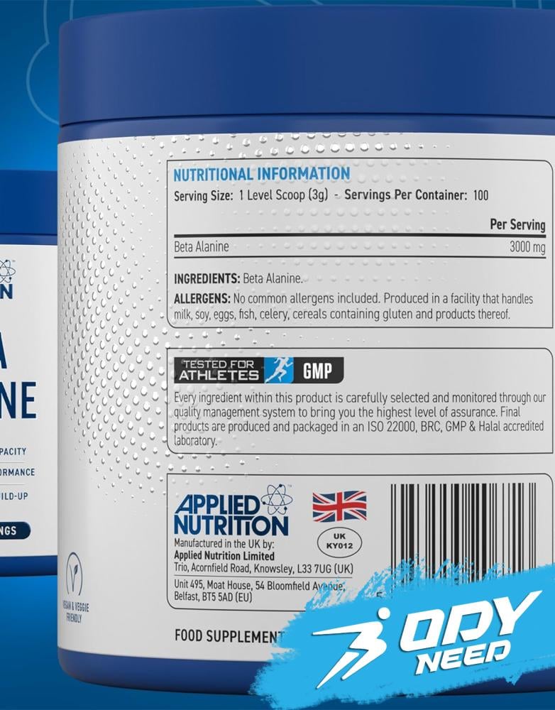 Applied Nutrition Beta Alanine 300g