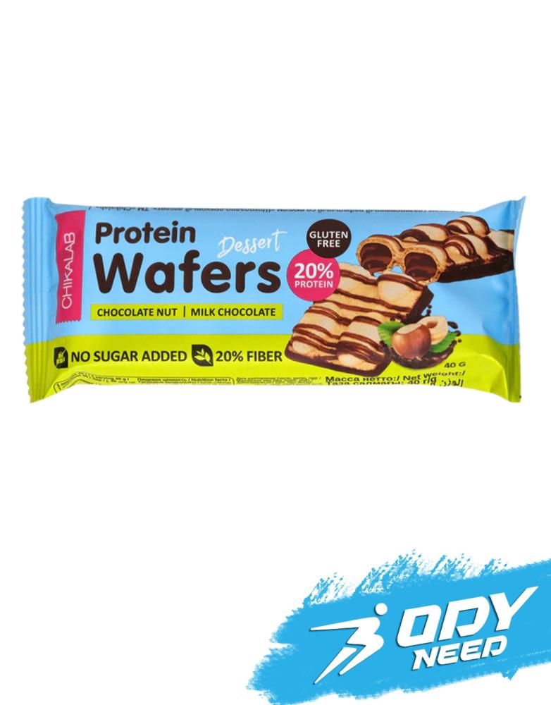 CHIKALAB Glazed Wafer Bar With Flavor Creamy-NO SUGAR ADDED