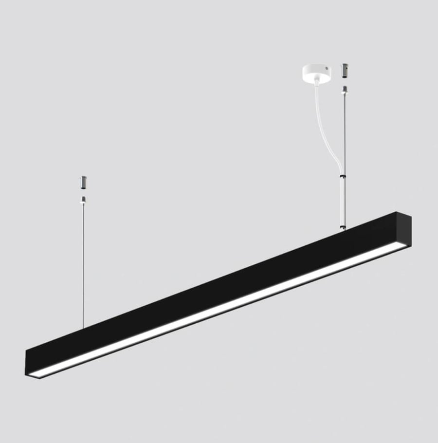 انارة خطية معلقة لينير لايت اضاءة منتشرة 120cm + 30w