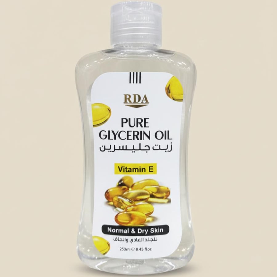 زيت جليسرين RDA Pure Glycerin Oil (فيتامين E ) 250 مل