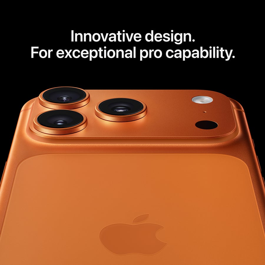 آيفون 17 برو ماكس 256gb – اللون البرتقالي الكوني (Cosmic Orange)