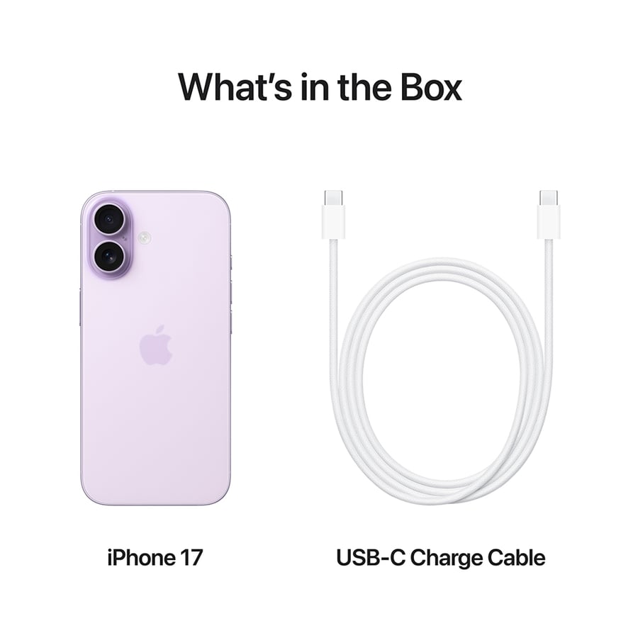 ايفون 17 256gb بنفسجي Lavander