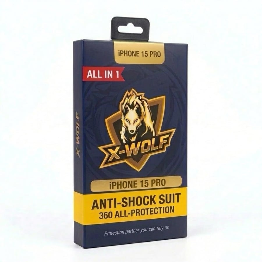 بكج حماية X-WOLF ايفون 15 برو