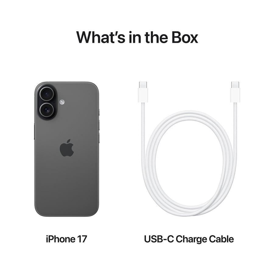 ايفون 17 256gb الاسود black