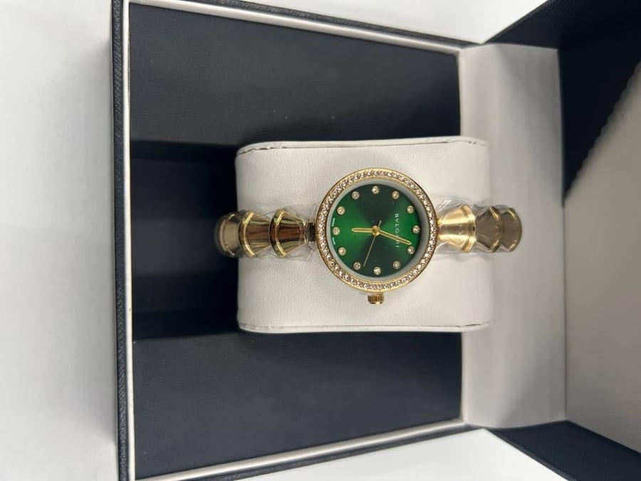 ساعة يد نسائية  من ماركة بولغاري (Bvlgari)