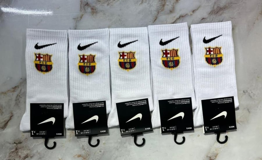 Barcelona Nike drink, Turkish long, sports, 85% cotton, 10 pieces