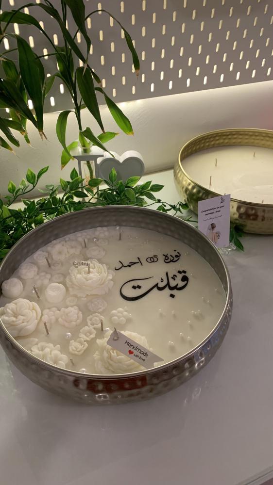 شمعة كبيره  معطره مقاس ٣٠