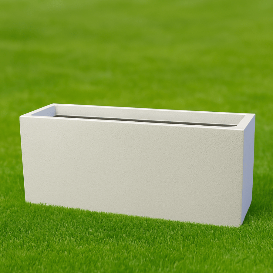 Large rectangular fiber basin (two colors)