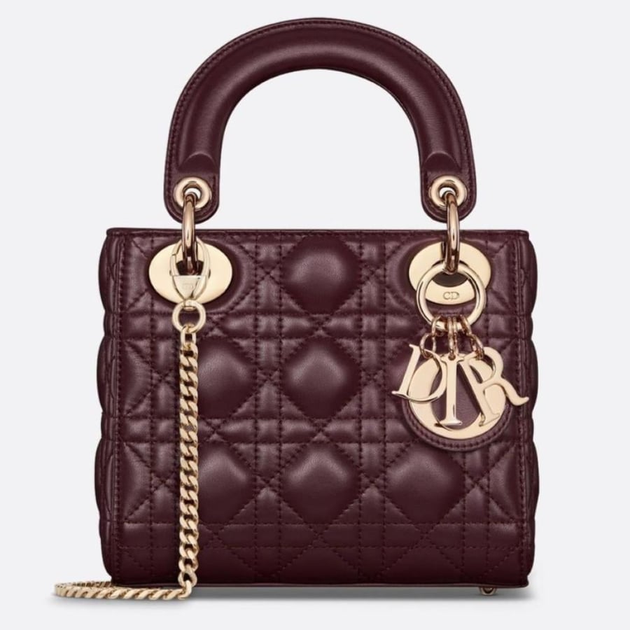 Lady Dior Burgundy