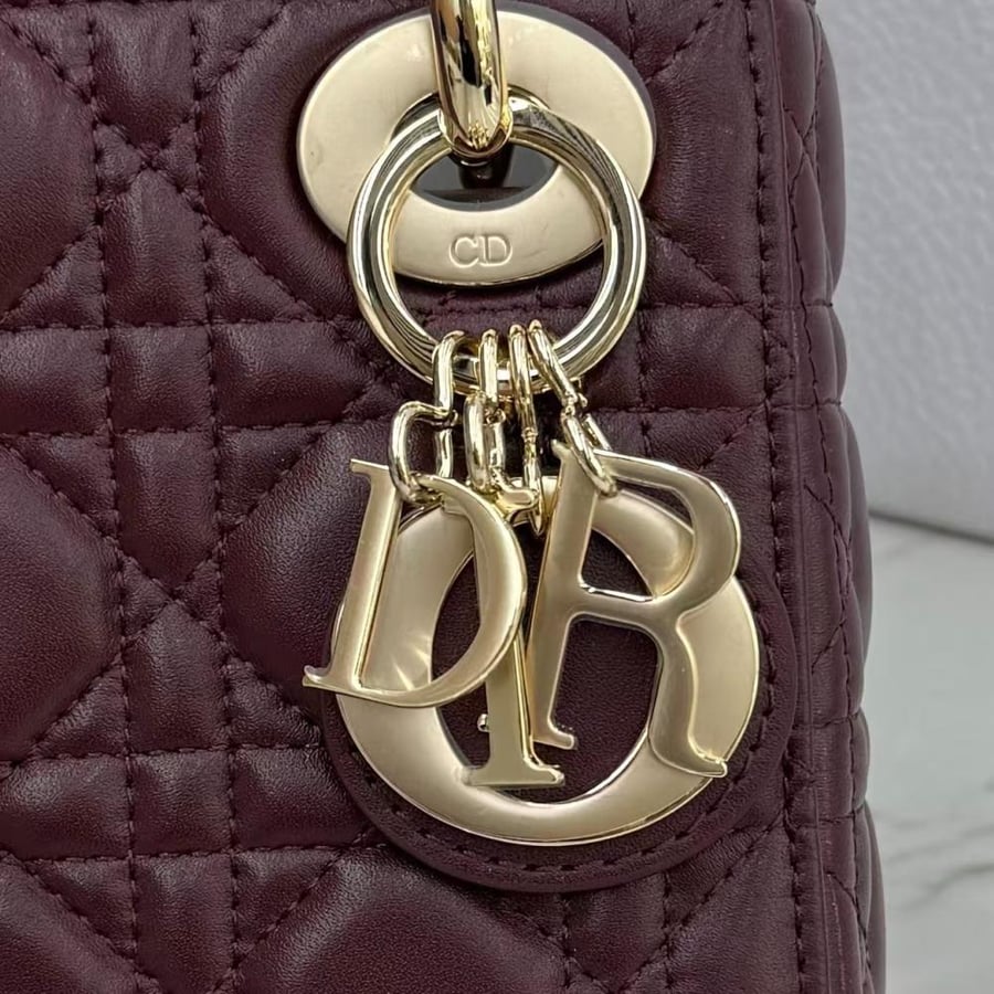 Lady Dior Burgundy