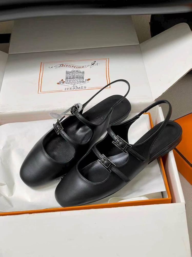 Hermes Mila slingback