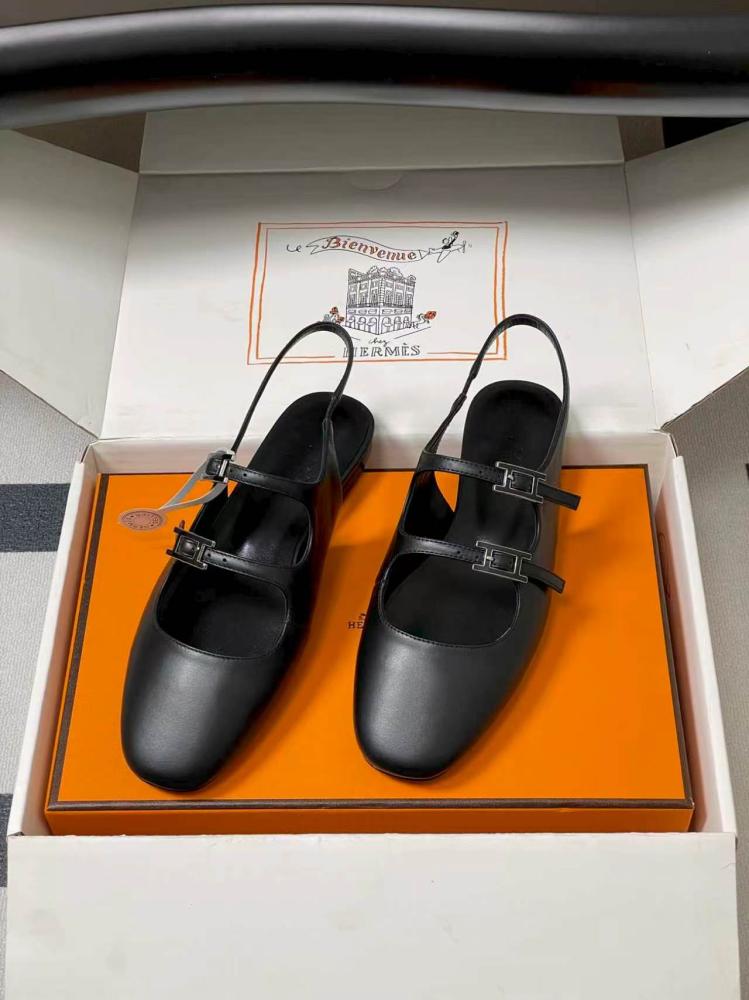 Hermes Mila slingback