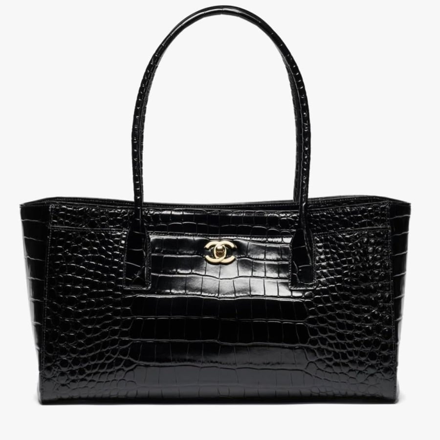 Chanel Crocodile Embossed