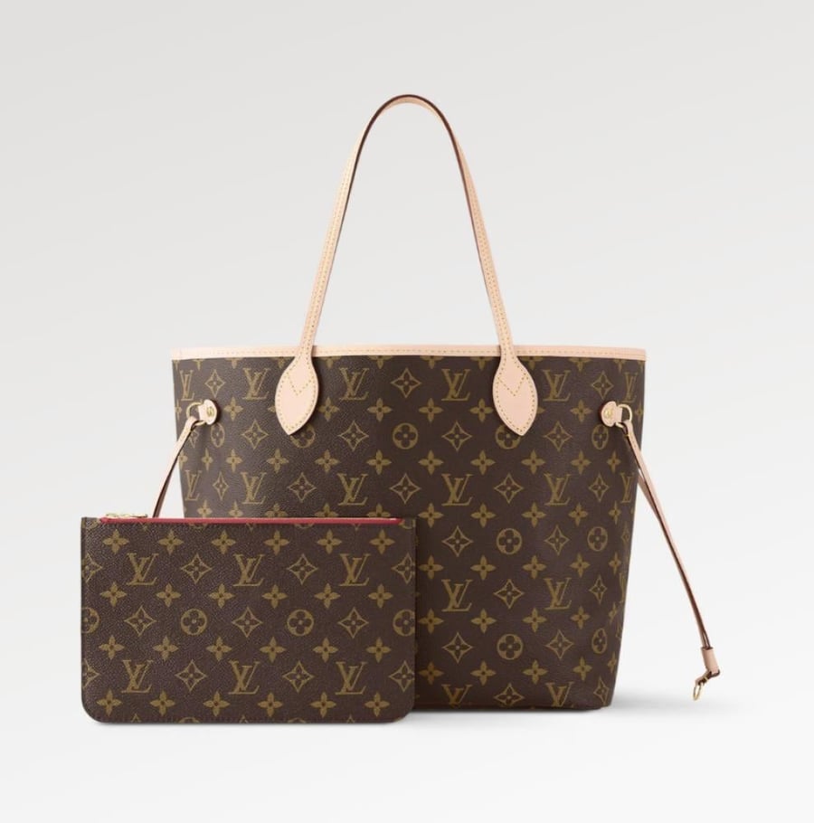 LV Neverfull tote bag