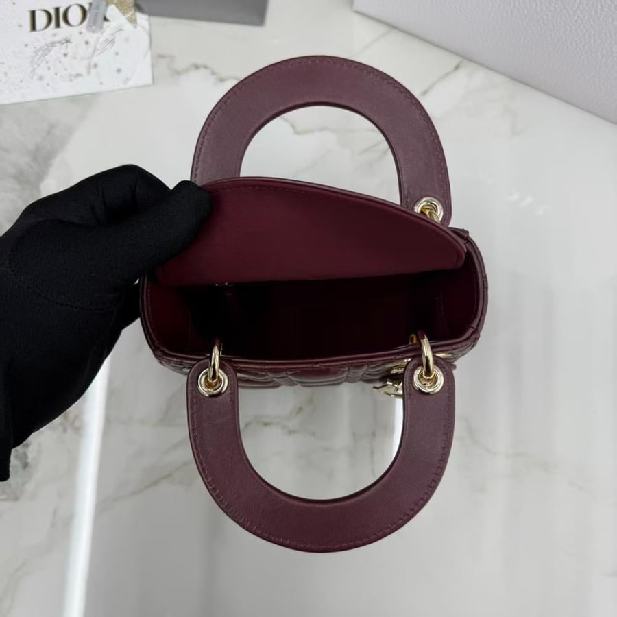 Lady Dior Burgundy