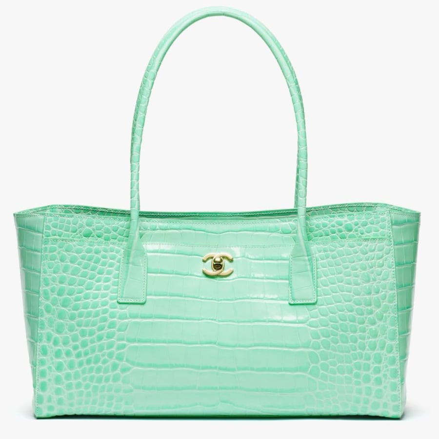 Chanel Crocodile Embossed