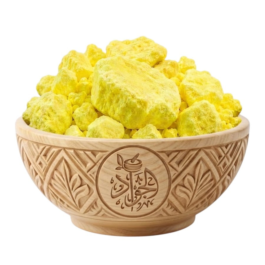 مسحوق الكبريت الأصفر النقي (بريمستون) - 125 غرام