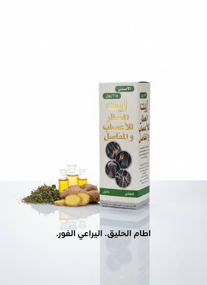زيت العطار للأعصاب والمفاصل: الحل الطبيعي المتكامل للراحة والحركة