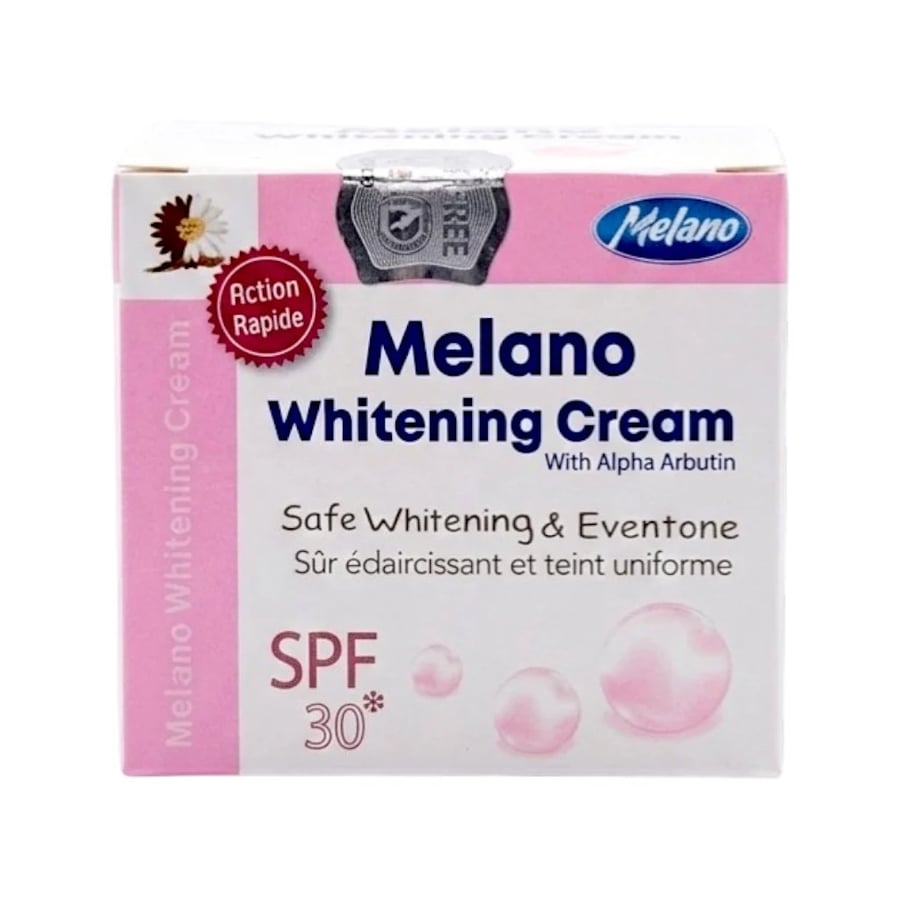 ميلانو كريم التفتيح بألفا أربوتين وحماية SPF 30
