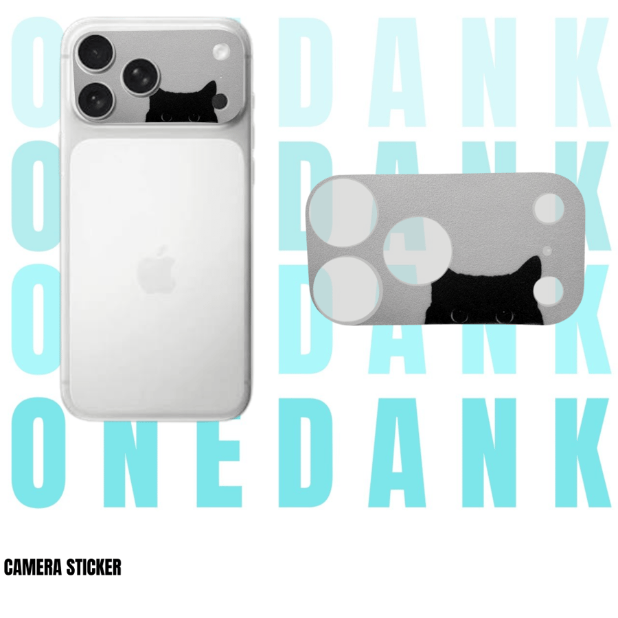 ستيكر كاميرا آيفون 17 /18 برو | iPhone 17/18 Pro Camera Skin