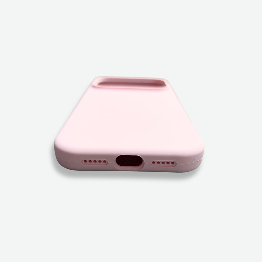 كفر حماية ون دانك سيليكون لهواتف ايفون اللون لايت بينك | ONEDANK iPhone silicone case Light Pink