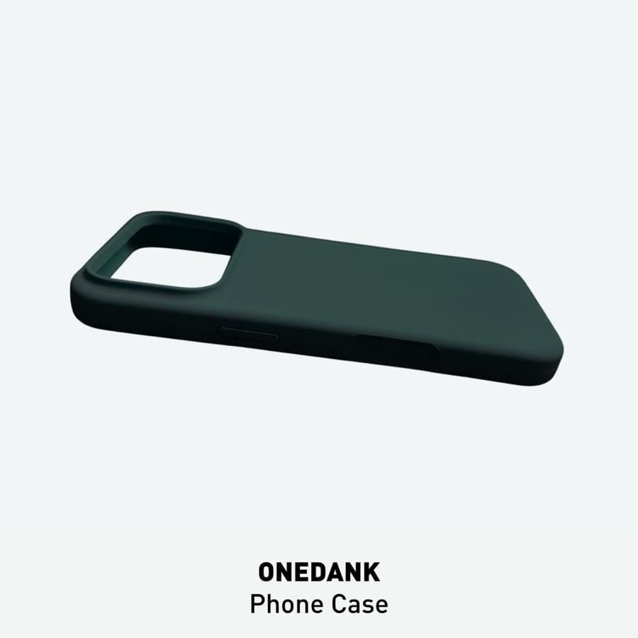 كفر حماية ون دانك سيليكون لهواتف ايفون اللون الصنوبري | ONEDANK iPhone silicone case pine