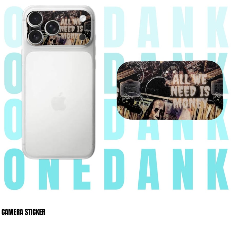 ستيكر كاميرا آيفون 17 /18 برو | iPhone 17/18 Pro Camera Skin