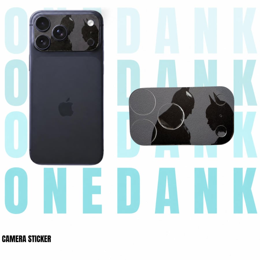 ستيكر كاميرا آيفون 17 /18 برو | iPhone 17/18 Pro Camera Skin