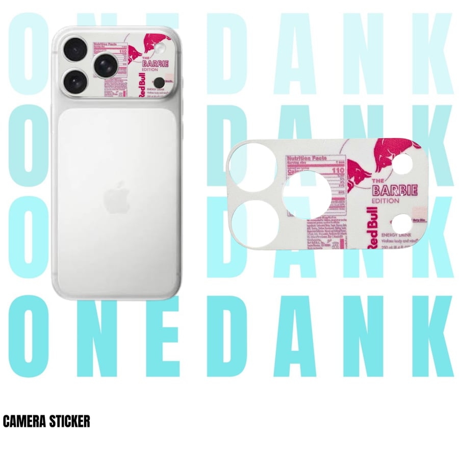 ستيكر كاميرا آيفون 17 /18 برو | iPhone 17/18 Pro Camera Skin