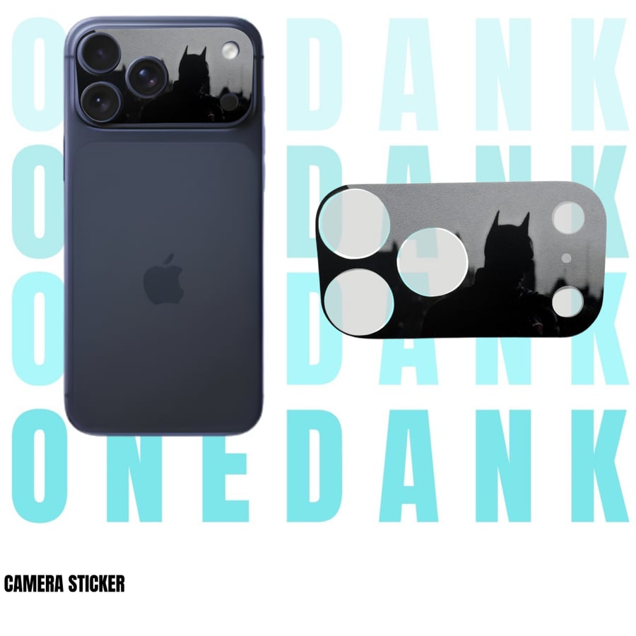 ستيكر كاميرا آيفون 17 /18 برو ماكس | iPhone 17/18 Pro Camera Skin max