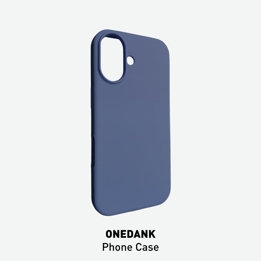 كفر حماية ون دانك سيليكون لهواتف ايفون اللون المحيط العميق | ONEDANK iPhone silicone case deep ocean