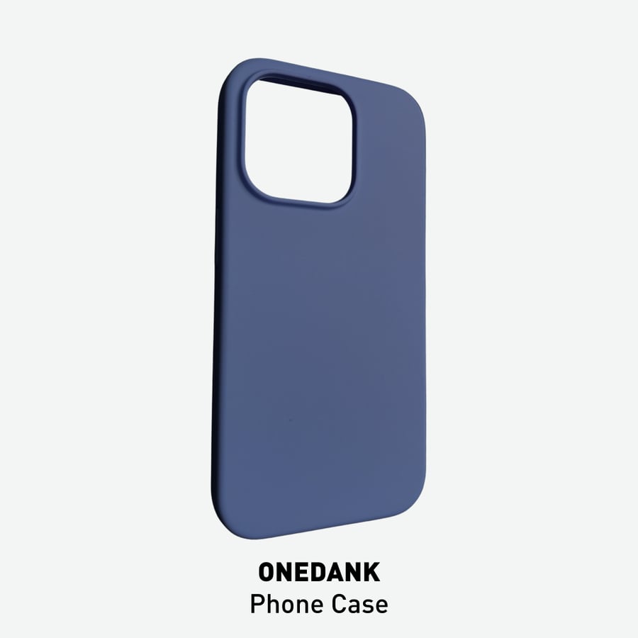 كفر حماية ون دانك سيليكون لهواتف ايفون اللون المحيط العميق | ONEDANK iPhone silicone case deep ocean