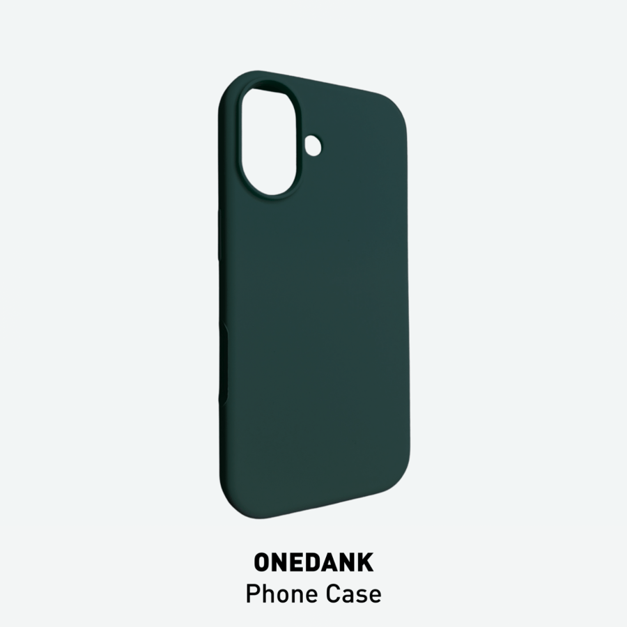 كفر حماية ون دانك سيليكون لهواتف ايفون اللون الصنوبري | ONEDANK iPhone silicone case pine
