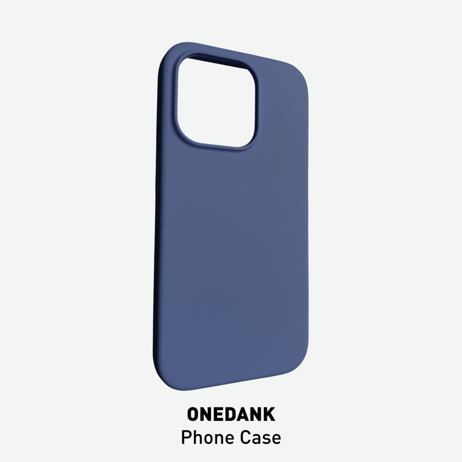 كفر حماية ون دانك سيليكون لهواتف ايفون اللون المحيط العميق | ONEDANK iPhone silicone case deep ocean