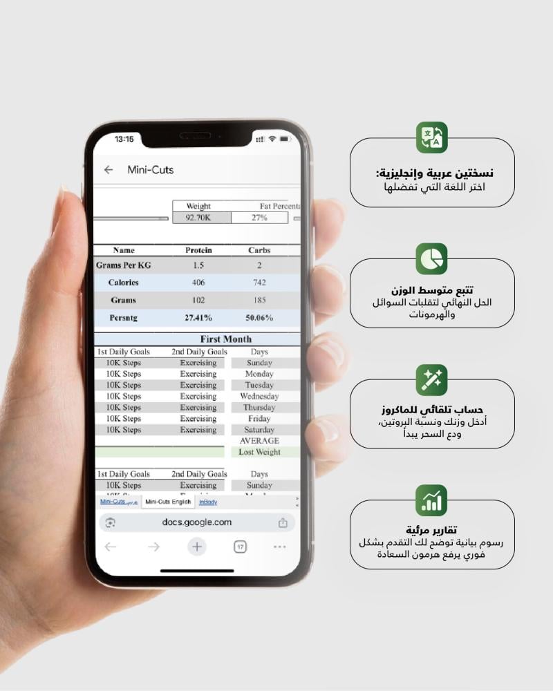 نظام خسارة الدهون