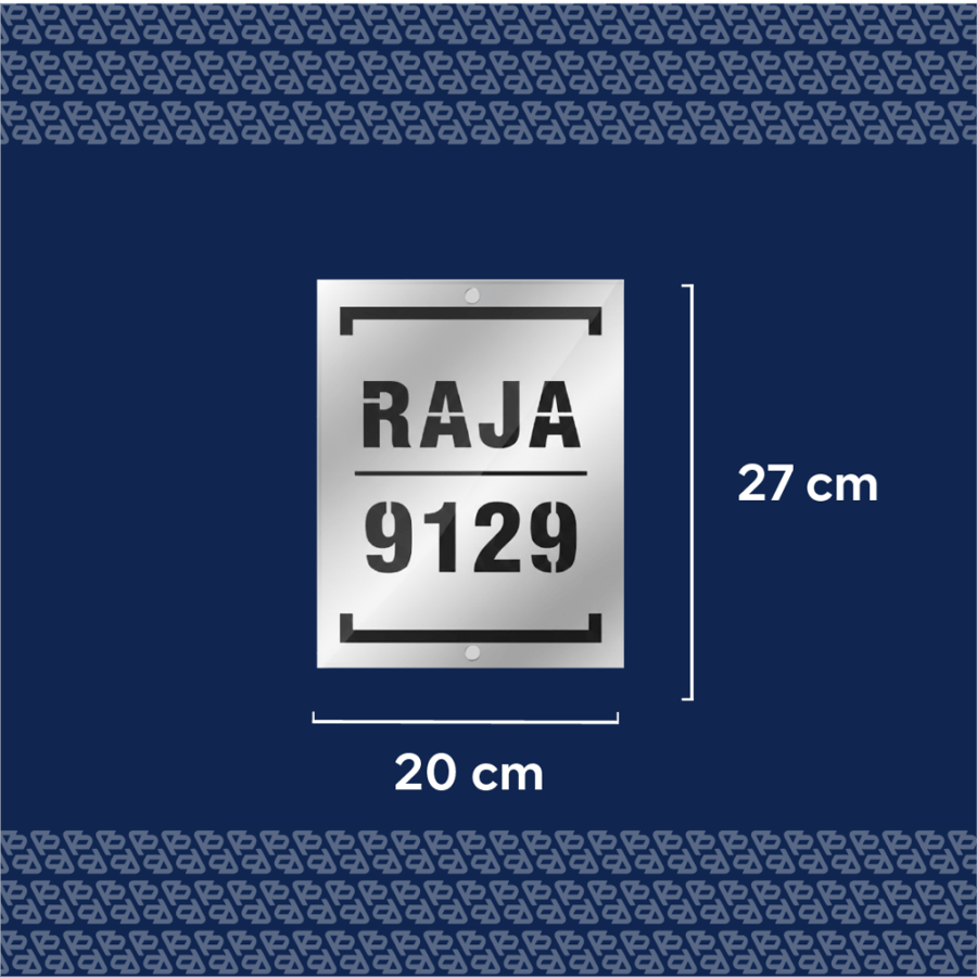 لوحة عنوان بيتك 2