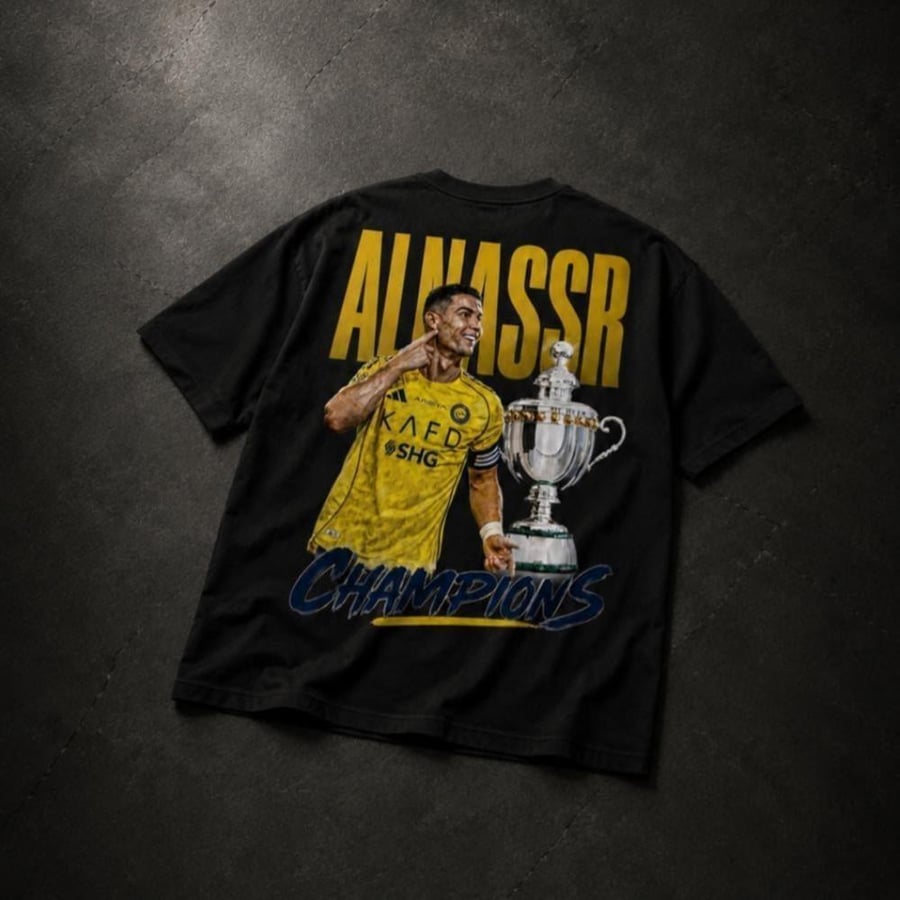 تيشيرت تتويج النصر أو تيشيرت بطل الدوري