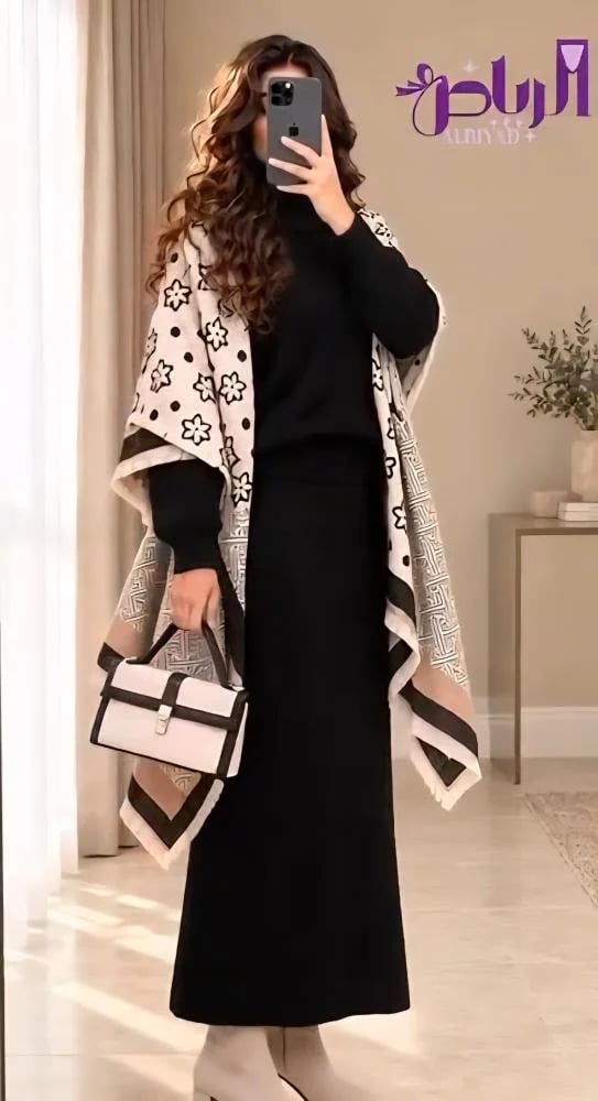 شال نسائي شتوي  درجه اولى -متجر الرياض