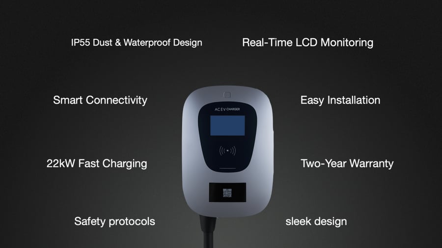 شاحن SLEV المنزلي 22KW AC