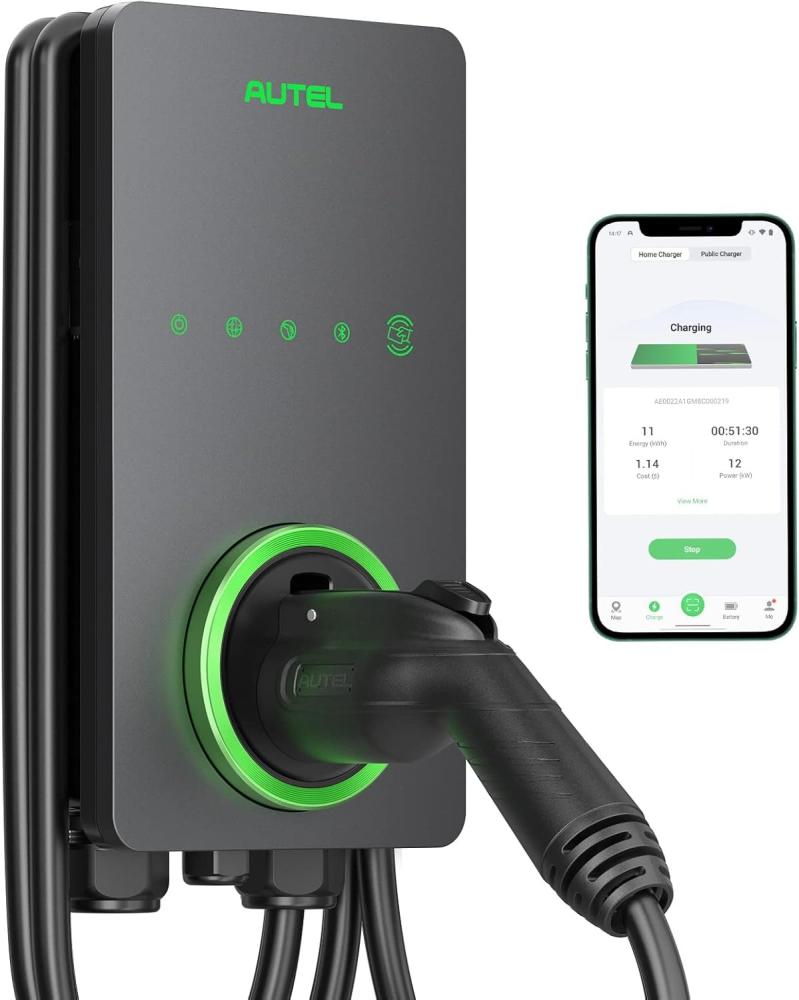 شاحن Autel MaxiCharger الذكي الجداري مع تطبيق الجوال