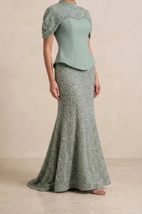 فستان سهرة كيب