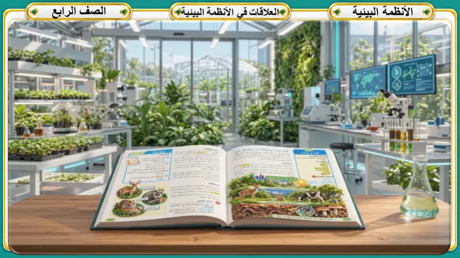 العلاقات في الانظمة البيئية - الصف الرابع