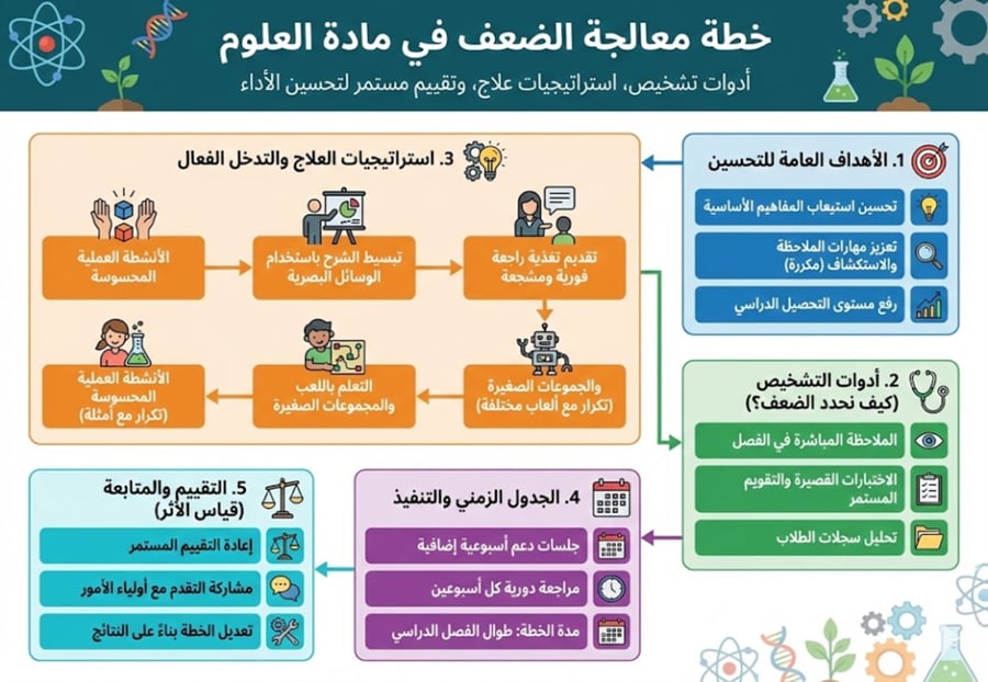خطط الاثراء و المعالجة الصف السادس الفصل الأول