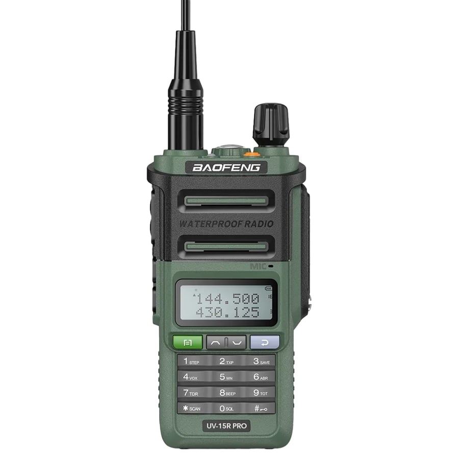 Baofeng UV-15R proلاسلكي مقاوم للماء وللصدمات