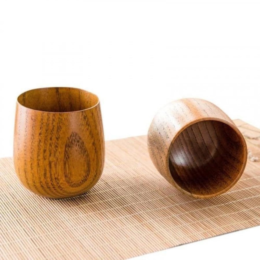 كوب البامبو الخشبي | Bamboo