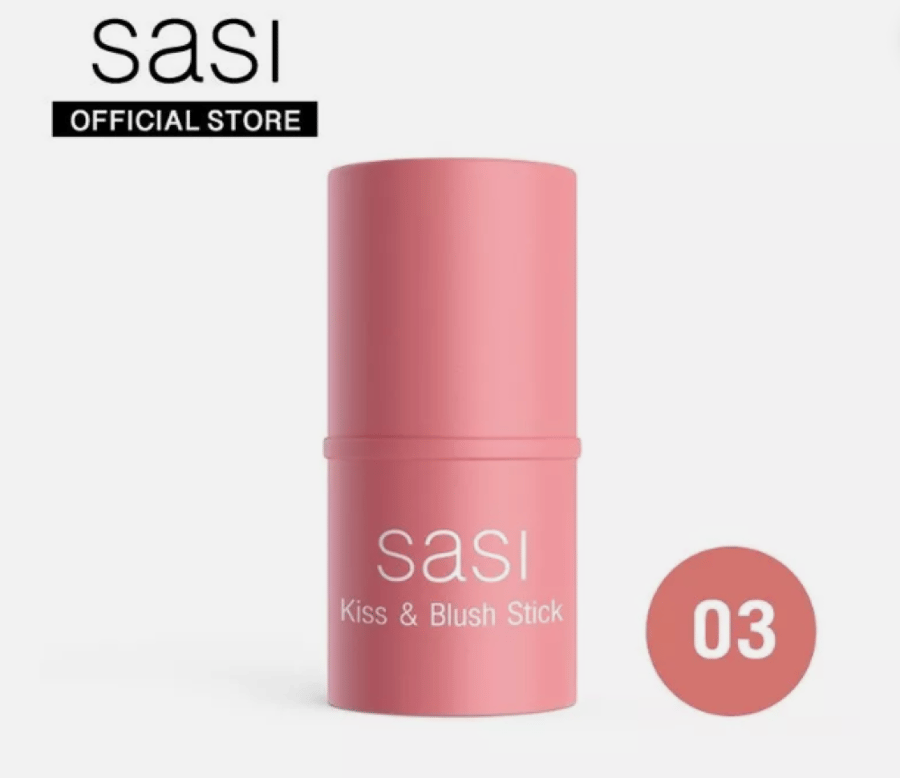 ساسي بلاش ستيك فرست كيس   - Sasi Kiss & Blush Stick 03 frist kiss 4g