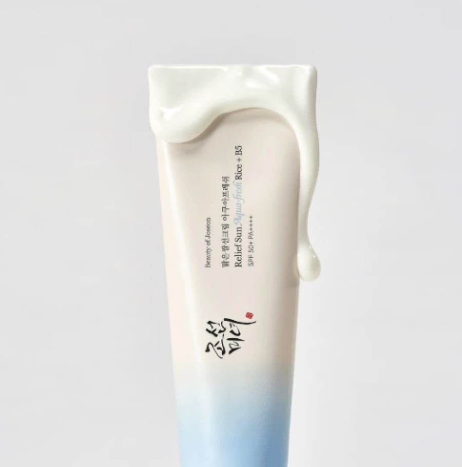 واقي شمس بيوتي أوف جوسون أكوا فريش بخلاصة الأرز وفيتامين B5 حماية SPF50 PA++++ ( 50مل )