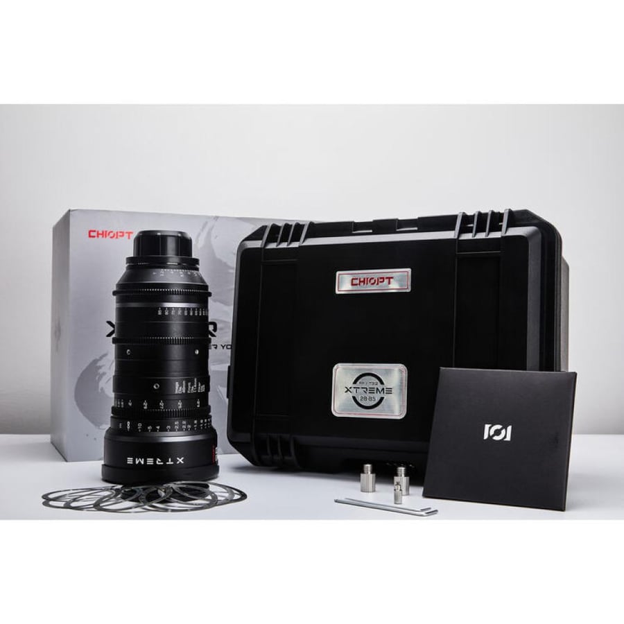 Chiopt Xtreme 28-85mm T3.2 Compact Zoom Professional Cine Lens (PL MOUNT)