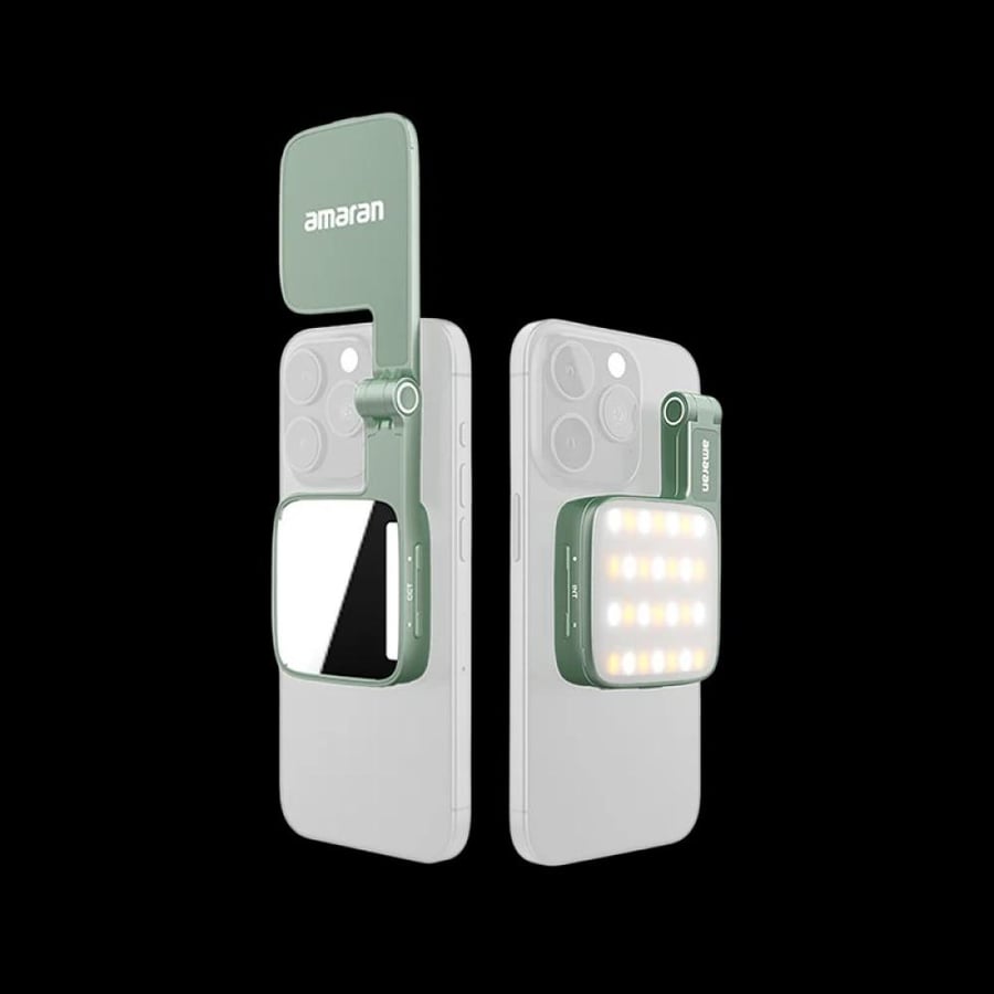 amaran Go Mini MagSafe LED Light (Green)