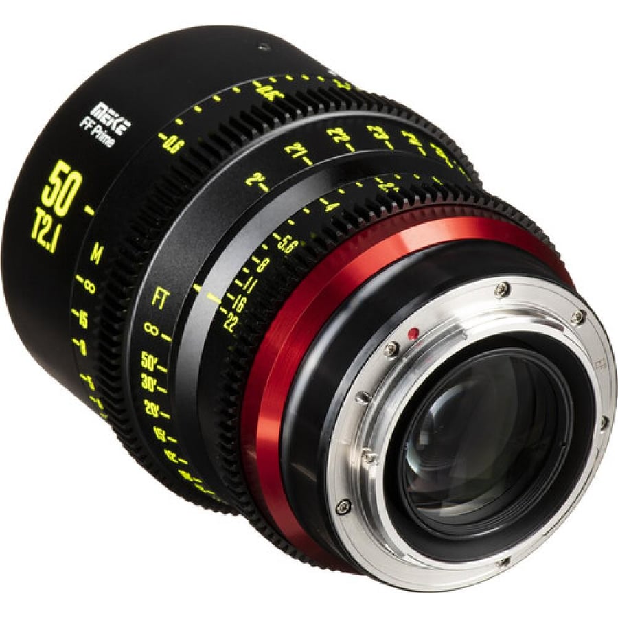 Meike 50mm T2.1 - Prime Cine Lens - Full Frame - Canon EF Mount